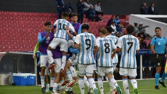 Sub 17: Argentina le ganó a Venezuela y se encamina hacia el Mundial