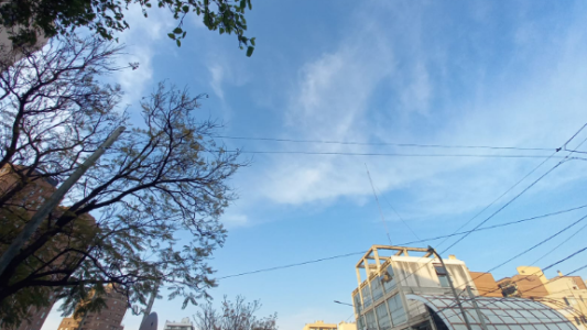 Cielo despejado. Temperatura máxima de 25°