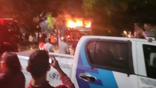 Impactante explosión en Santos Lugares dejó al menos seis heridos