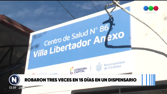 El centro de salud sufrió tres hechos delictivos en quince días