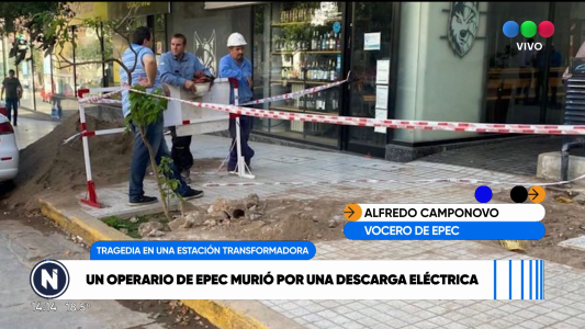 Tragedia en una estación transformadora: murió un operario de Epec
