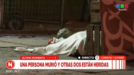 Rosario: Acribillaron con ametralladora a un hombre y balearon a dos empleadas