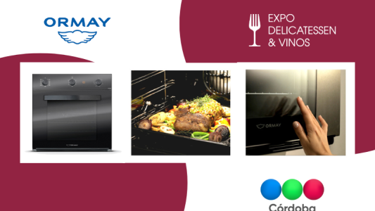 Expo Delicatessen & Vinos, Ormay y Telefe Cordoba te invitan a participar por un premio para equipar tu cocina