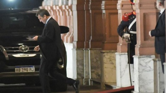 En medio de la interna del FdT, Alberto Fernández y Sergio Massa se reunieron en Casa Rosada