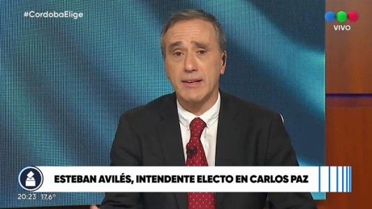 Esteban Avilés ganó por un amplio margen y vuelve a ser intendente de Carlos Paz