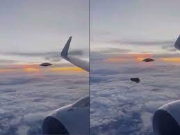 Video: impactante avistamiento de un OVNI y una nube negra que explotó