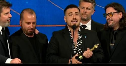 Fede Bal festejó el Martín Fierro de Resto del Mundo: "Es para mi mamá que es la mujer que más amo"