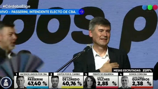 Passerini, exultante: “Nos eligieron para que Córdoba siga adelante”