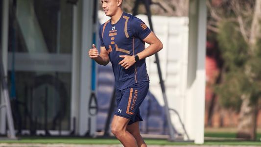 Kevin Mantilla y su presentación en Talleres