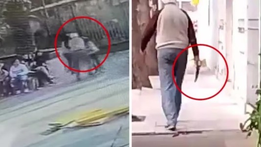 Video: le hicieron ring-raje y atacó a los niños con una cuchilla