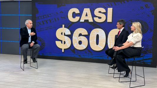 El dólar en la barrera de los $600
