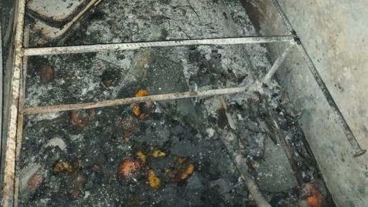 Un guardia de seguridad sufrió graves quemaduras al incendiarse su garita en Dumesnil