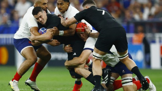 Mundial de Rugby: Francia se llevó un gran triunfo ante los All Blacks en el partido inaugural