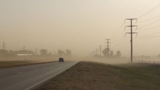 Alerta amarillo por vientos fuertes para Córdoba