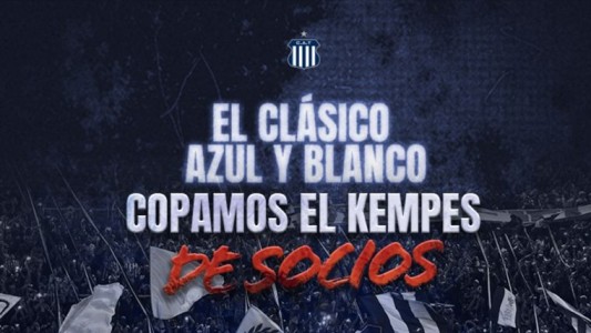 Clásico: Talleres vs Belgrano será solo con hinchas albiazules