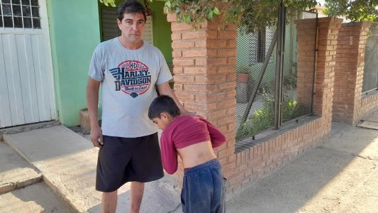 Habló el padre del niño golpeado en el partido en Las Palmas
