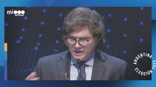 Javier Milei: "El país está al borde de la peor crisis de su historia"