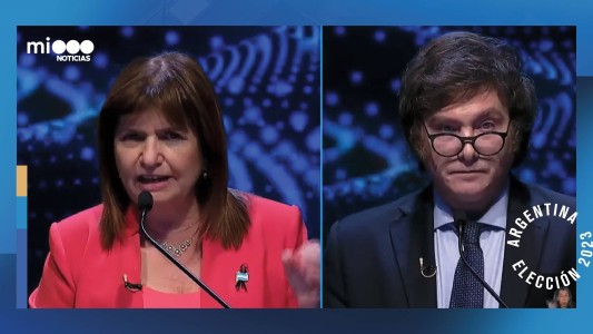 Debate Presidencial: Bullrich y Milei protagonizaron un fuerte cruce sobre las armas y la venta de órganos