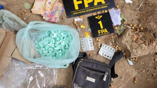 Detuvieron a tres individuos con más de 600 dósis de droga en barrio Villa Siburu