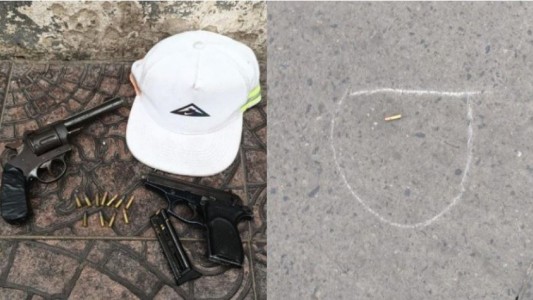 Ladrones quisieron robar una gorra, forcejearon con la víctima y se balearon entre ellos
