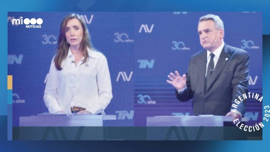 Los candidatos a vicepresidente, Rossi y Villarruel, debatirán de cara al balotaje