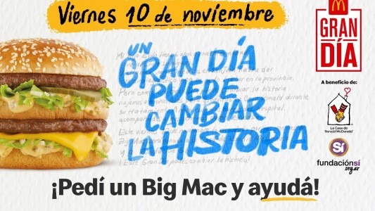 Llegó el Gran Día: McDonald’s te  invita a ayudar