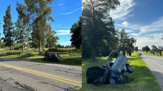 Una argentina murió tras volcar con el auto en una ruta de Uruguay