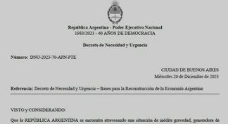 Entra en vigencia el DNU de desregulación, sin que la Justicia haya aún aceptado suspenderlo