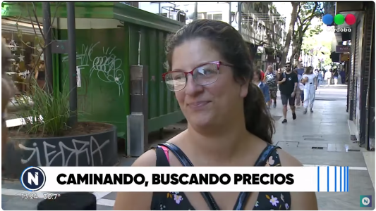 Caminando, buscando precios