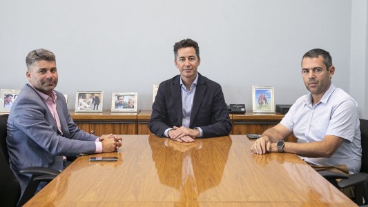 Manuel Calvo se reunió con el presidente de la DAIA