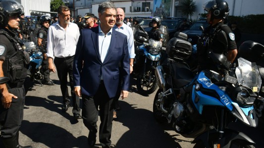 Jorge Macri tildó a los manifestantes de "delincuentes" y felicitó a las fuerzas de Seguridad por su accionar