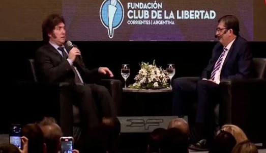 Milei comparó al Congreso con un "nido de ratas" y dijo que los políticos "son una m..."