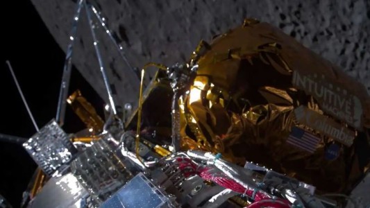 A 50 años del último alunizaje de Estados Unidos, llegó a la Luna la primera misión privada