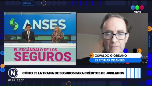 Osvaldo Giordano y cómo es la trama de seguros para créditos de jubilados