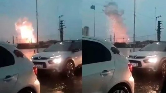 Laferrere: explosión tras la caída de un rayo en medio del temporal que azota al AMBA