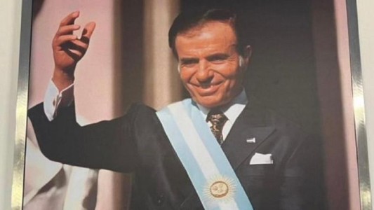 El Gobierno colocará el busto de Menem en la Casa Rosada