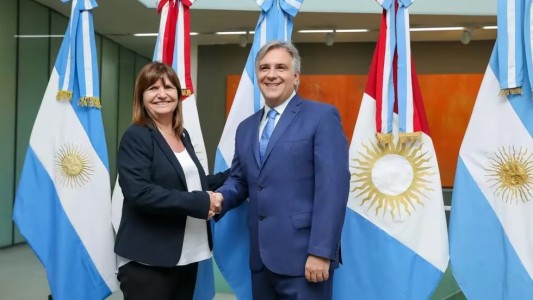 Martín Llaryora recibió a Patricia Bullrich, con la mira puesta en la seguridad en Córdoba