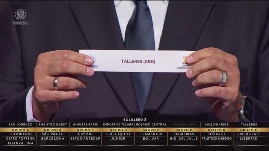 Talleres otra vez con San Pablo en la Libertadores