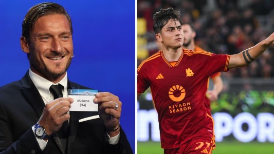 Francesco Totti polémico con Dyabla: "Es top, pero juga 15 partidos al año"