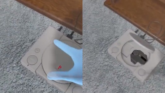 Ideal para nostálgicos: la realidad virtual te permite un viaje al pasado junto a la Play 1