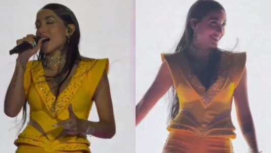 Con algunas complicaciones, María Becerra hizo historia con su show en River