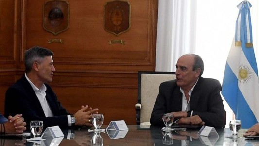 Guillermo Francos recibió a Passerini en la Casa Rosada