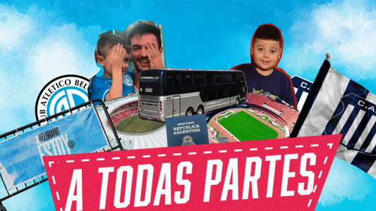 Siempre yo te sigo a todas partes y los hinchas se ilusionan con ir a Brasil