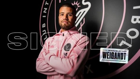 Nuevo compañero para Messi: Marcelo Weigandt fue presentado oficialmente en Inter Miami