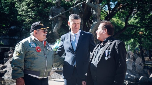 Acto homenaje a los combatientes en Malvinas