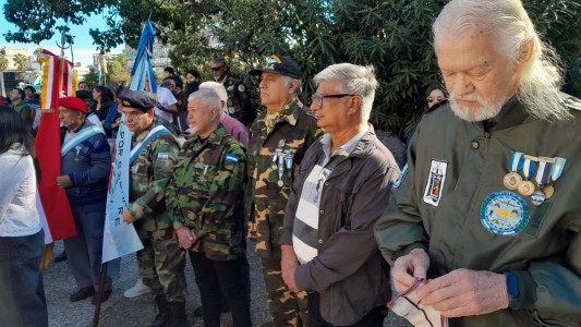 Calcara, excombatiente: "Malvinas son los 365 días del año"