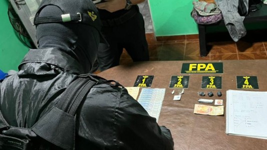Operativo de la FPA: Tres detenidos por venta de drogas en Brinkmann