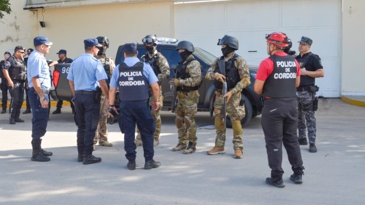 Amplio operativo policial para el traslado de alto riesgo de Roberto Carmona