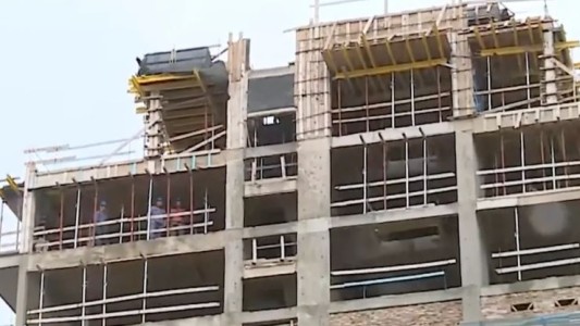 Incendio en una obra en Núñez dejó atrapados a más de 10 trabajadores