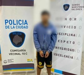 Atraparon a "Hannibal", un joven que mordió a un policía y le arrancó una falange